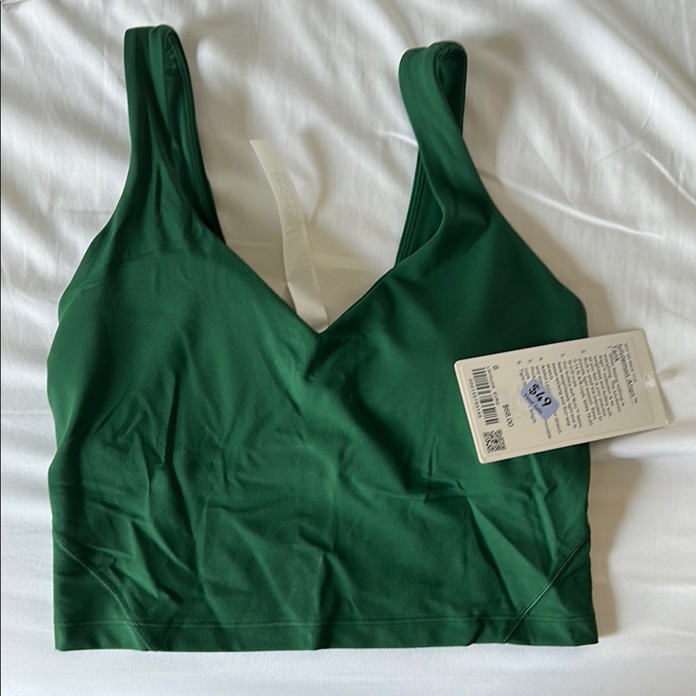 Lululemon Align Tank Top size 6 Everglade Green Brand New